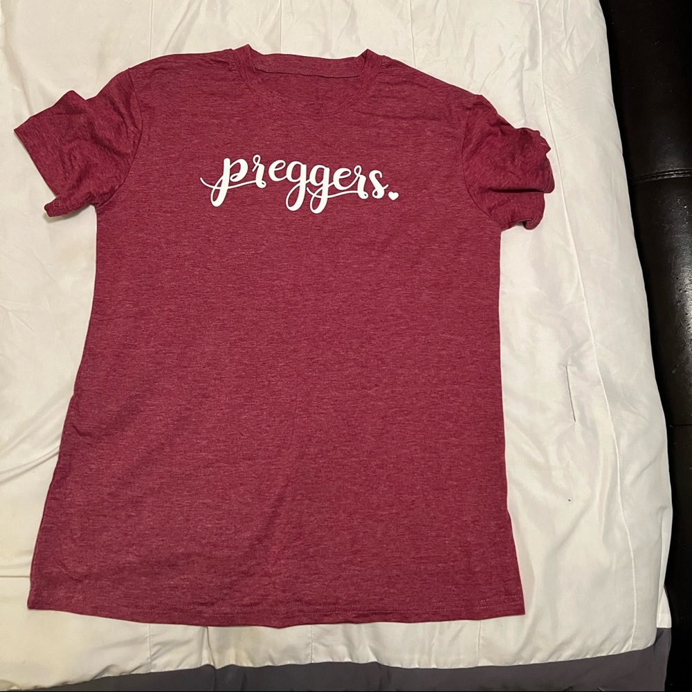 Preggers maternity shirt